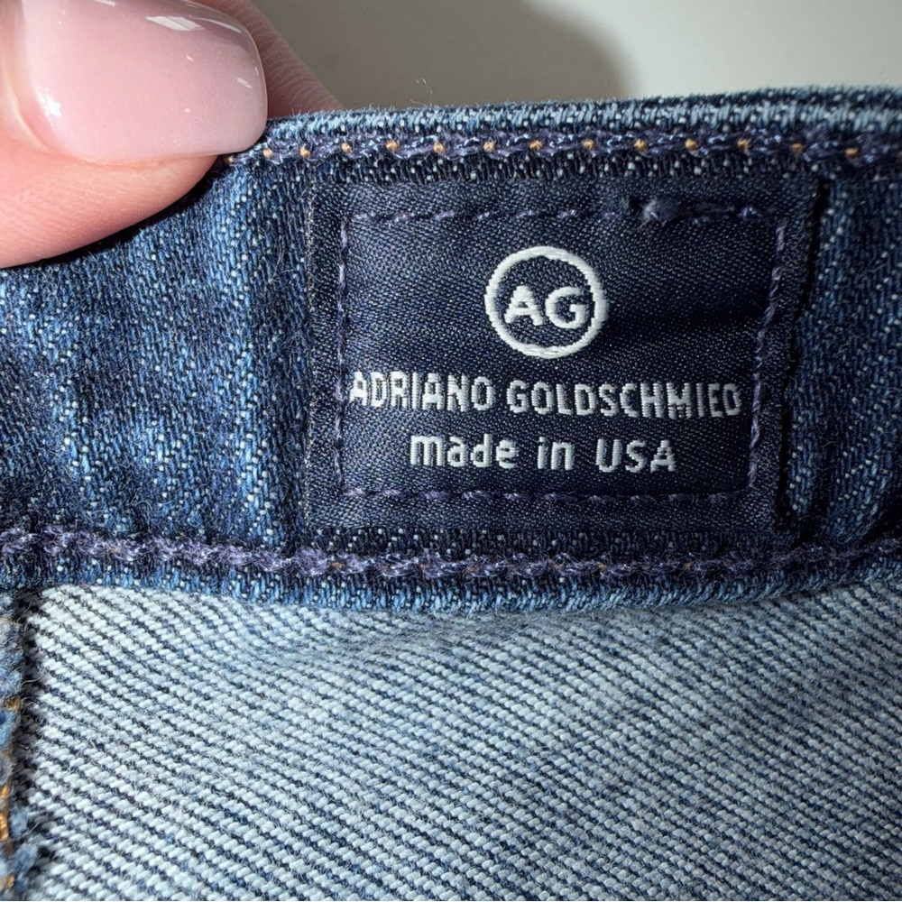 AG Adriano Goldschmied Prima Mid Rise Cigarette Jeans 27 Made USA - Picture 5 of 8